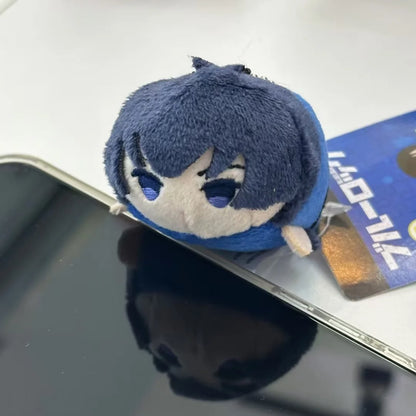 Mini Anime Plush Toys Michel Caesar Mikage Reo Nagi Seishiro Chigiri Hyoma Bachira Meguru Cute Stuffed Starfish body Doll Gifts