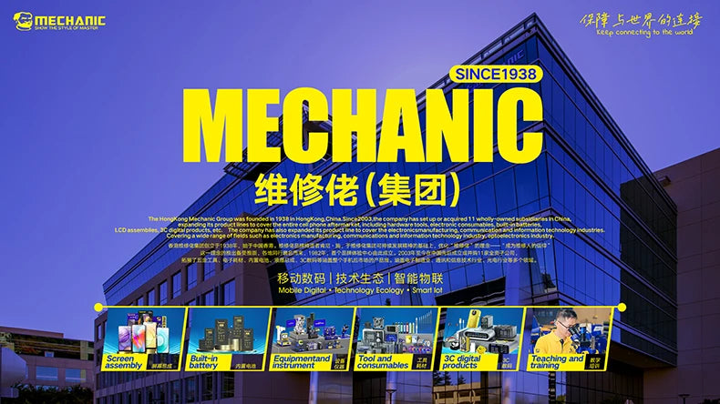 MECHANIC CP8 360° Rotating Screen Removal Fixture Universal Phone LCD Back Cover Separator Clamp Mobile Repair Fixture Tool