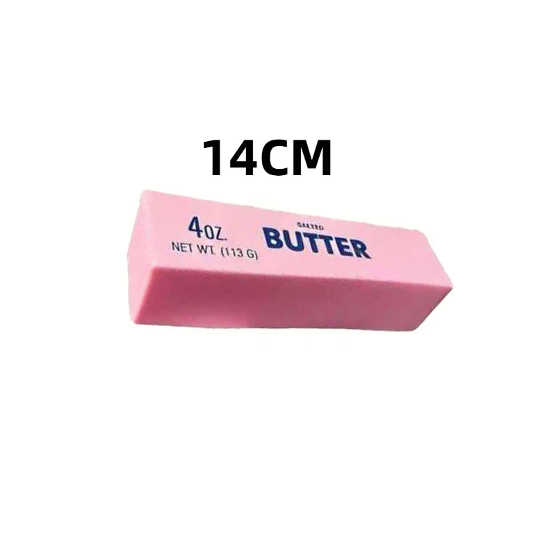 New Butter Stick Fidget Toys Squishy Elastic Cheese Stick Funny Decompression Stress Anxiety Relief Game Squeeze Prank Toy