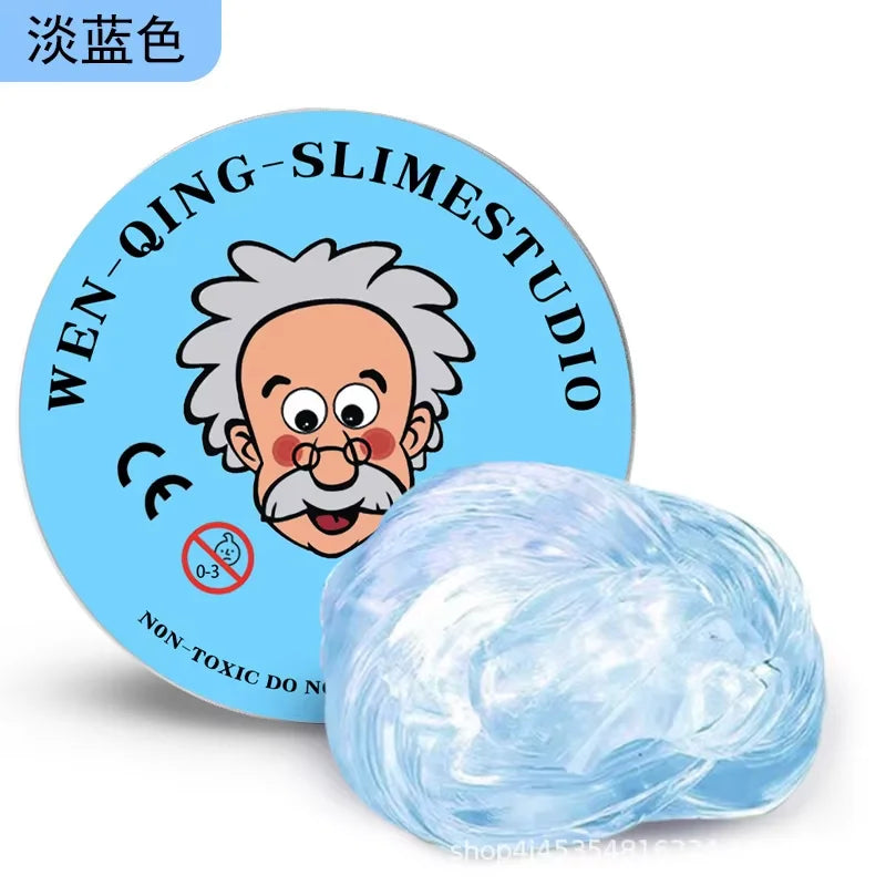 Reusable Putty Liquid Crystal Bouncy Slime Toy Set Kid Safe Mud Stress Relief Toys Color Clay  Handmade DIY Handgum Playdough