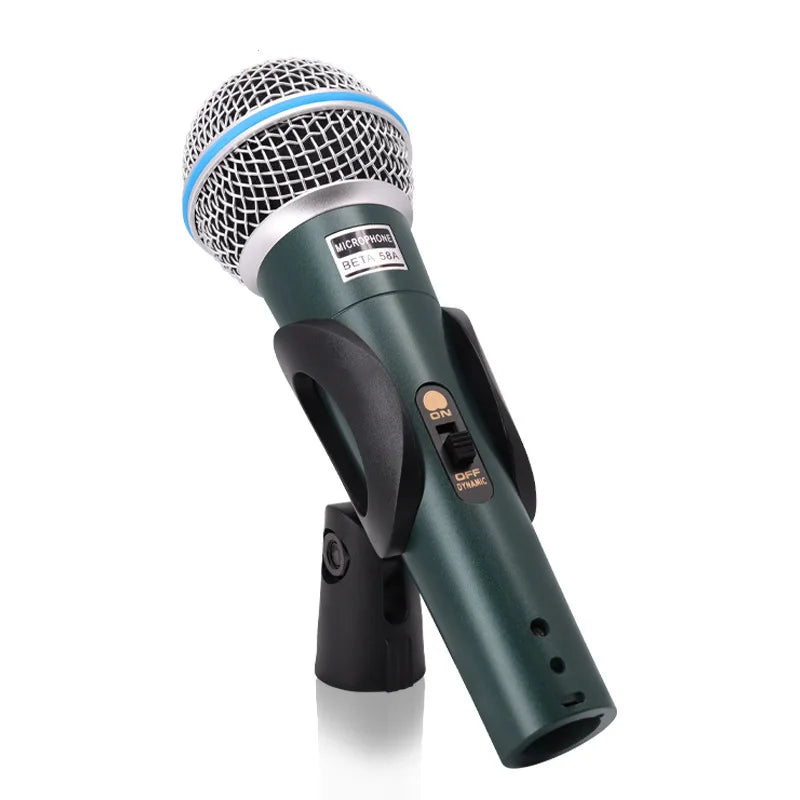 Wired Professional Dynamic Microphone Mic For PC Karaoke Machine System Sound Room Gaming Gamer Audio Sing Live Streaming Kits
