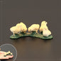 Solid simulation animal model domestic chicken rooster hen chick ornaments home decoration crafts