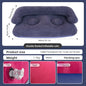 2 Person Inflatable Sofa Couch Portable Foldable Air Couch with Armrest Flocked Outdoor Camping Home Leisure Inflatable Lounge C