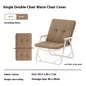 Lohascamping Camping Winter Chair Cover Seat Cushion 5CM Thick Camping Warm Chair Cusion Pads Relaxation Comfortable Chair Cush