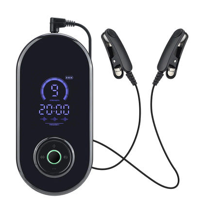 Microcurrent Sleep Aid Device Ear Clip CES 9 Levels 3 Modes Rechargeable Portable Relax Calm for Deep Sleep