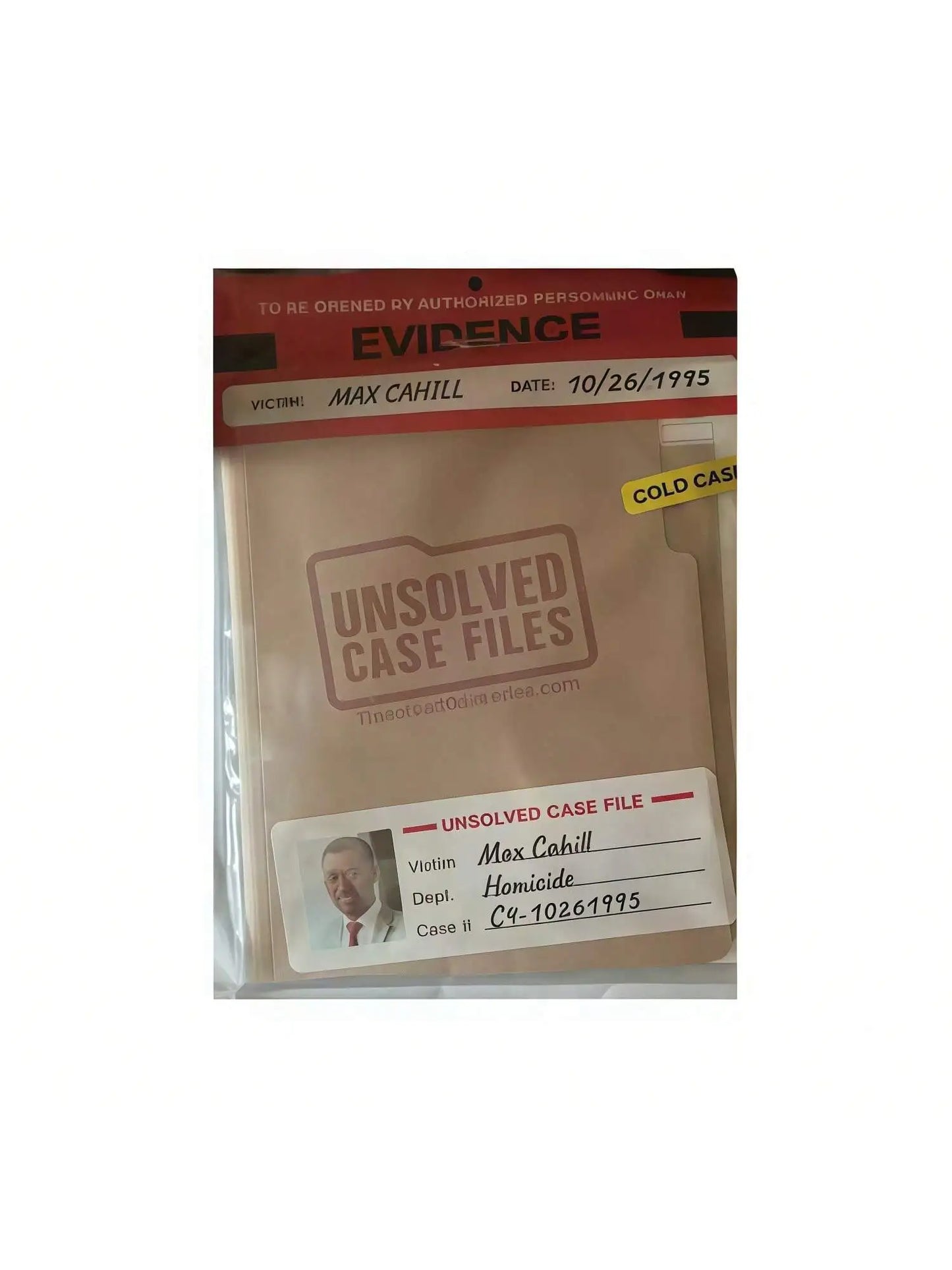 Unsolved Mysteries Case Files Game, a Murder Mystery Card Game, Perfect for Holiday Parties and Gatherings.