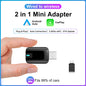 2 in 1 CarPlay Wireless Adapter Android Auto To USB car play Wireless Intelligent Systems Wireless Adapter Mini AI Box for Car