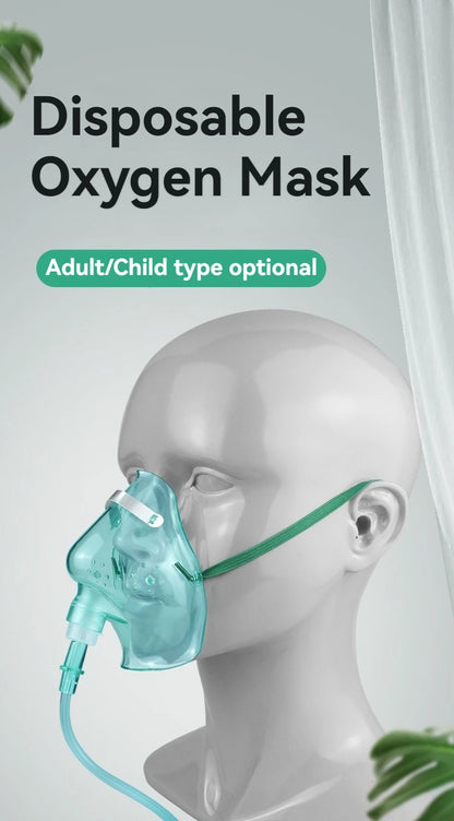 Oxygen Mask Oxygen Concentrator Full Face Mask For Adults Children Oxygen Concentrator Accessories Oxygen Concentrator Mask