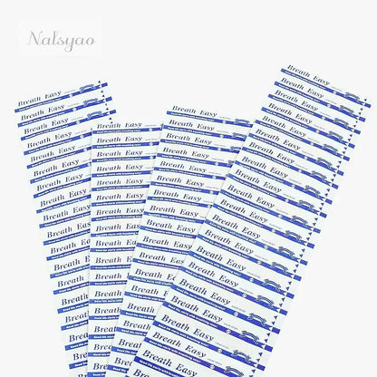 100-500PCS Breath Nasal Strips Stop Snoring Nose Patch Right Aid Easier Breathing Sleep Aid Device Good Sleeping Patch