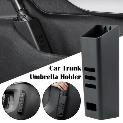 Universal Car Umbrella Storage Box, Waterproof Trunk Organizer, Interior Accessories for SUV, Sedan & Hatchback