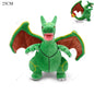 Hot Sale Pokemon Plush Toy Mega Rayquaza Gyarados Dragonair Mimikyu Lucario Horsea Charizard Soft Stuffed Peluche Kids Xmas Gift
