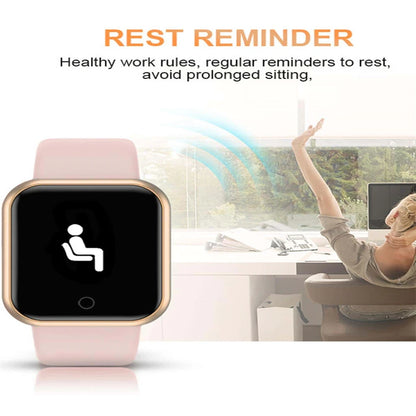 Smart Watch For Women Men Wristwatch Bluetooth Connected Phone Music Player Fitness Sport Bracelet Sleep Monitor Digital Watches