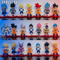 Dragon Ball Z Super Saiyan Son Goku Anime Figure Son Gohan Vegeta Broly Piccolo Majin Buu Set Action Figurine Model Gifts Toy
