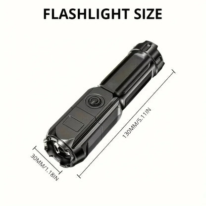 395nm LED UV Flashlight Rechargeable Zoomable Torch Light for Pet Urine Stain Detector Tools Lantern Money Fluorescer Detector