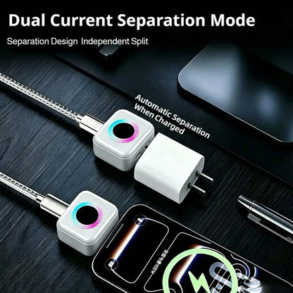 Mart Auto Stop Charging Separator AI Recognition Fully Charged Automatic Cut Off Device USB Charging Safety Protector Adapter