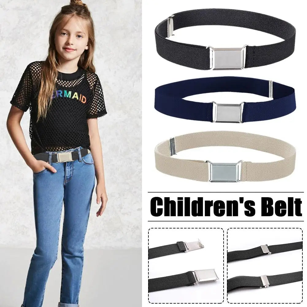 Kids Toddler Belts for Boys Girls Adjustable Stretch Elastic Belt with for Kids length 75-35CM/29.52-13.77inch M7M3