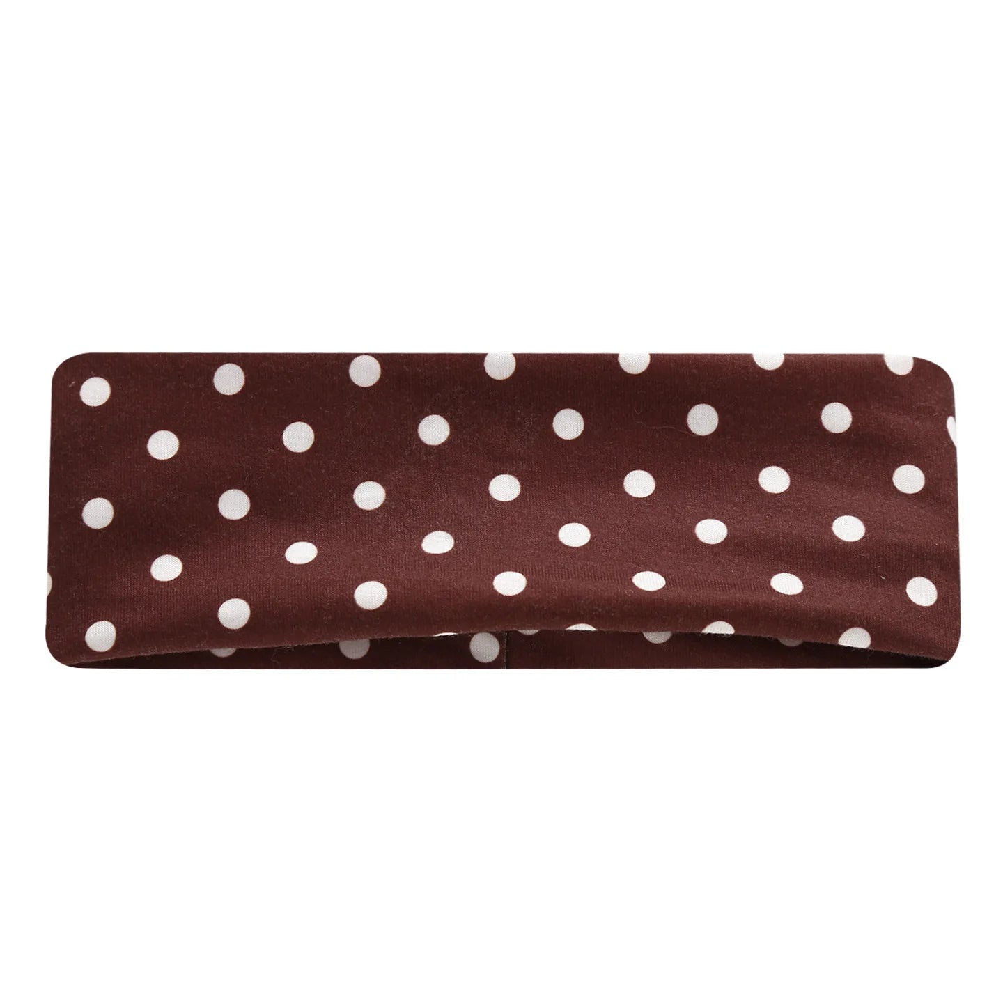 1-6Pack Polka Dot Headband for Women Non Slip Elastic Floral Hairbands Soft Fabric Hair Bands for Yoga Workouts Breathable