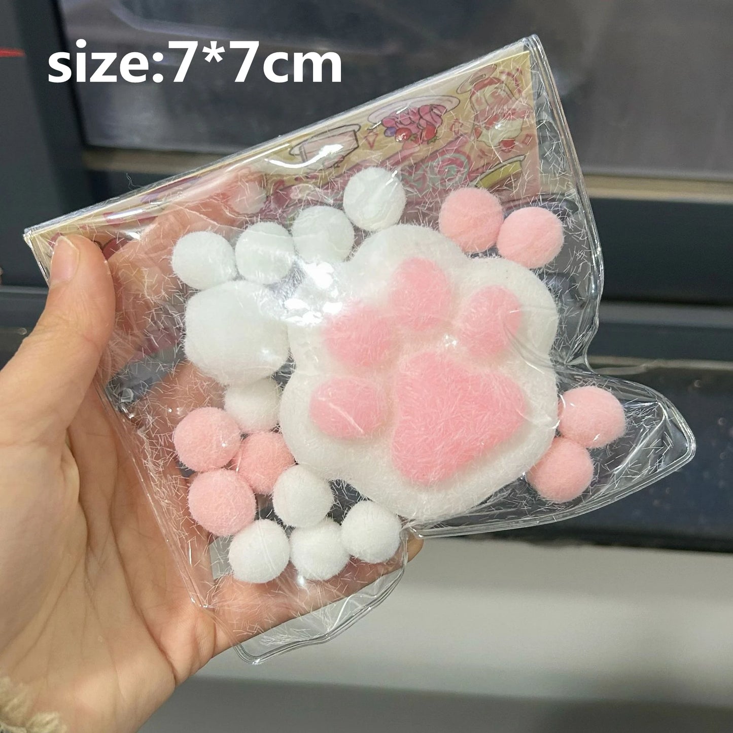 Soft Cat Paw Taba Squishy Fidget Toy Cute Cat Paws Squeeze Toys Slow Rebound Decompression Toy Anti Stress Kids Adults Toys