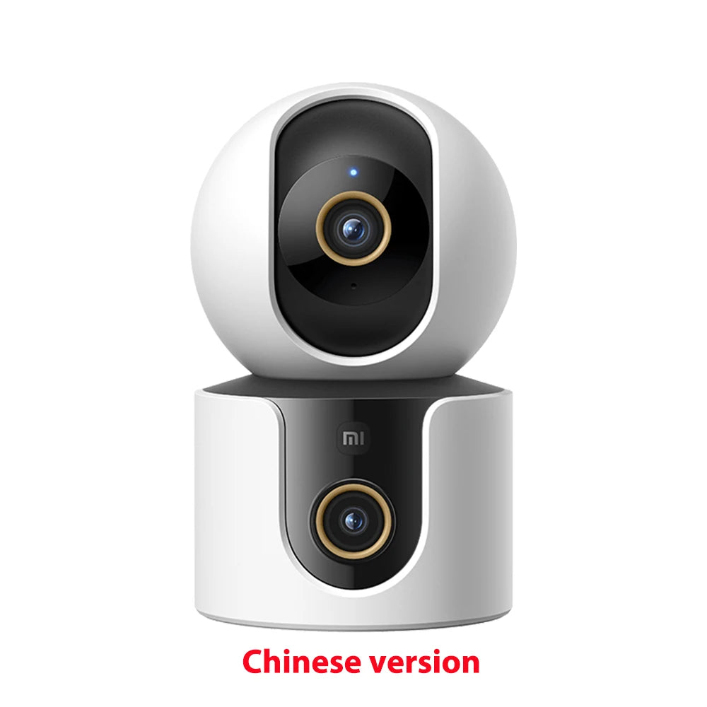 2025 Xiaomi Smart Camera C500 Dual Lens Version 4MP Security Camera 360° AI Detection Full Color Night Vision WiFi 6 Mi Home APP