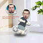 Bizarre fart pillow, customized facial pillow, personalized, soft, comfortable and cute home decoration, machine washable