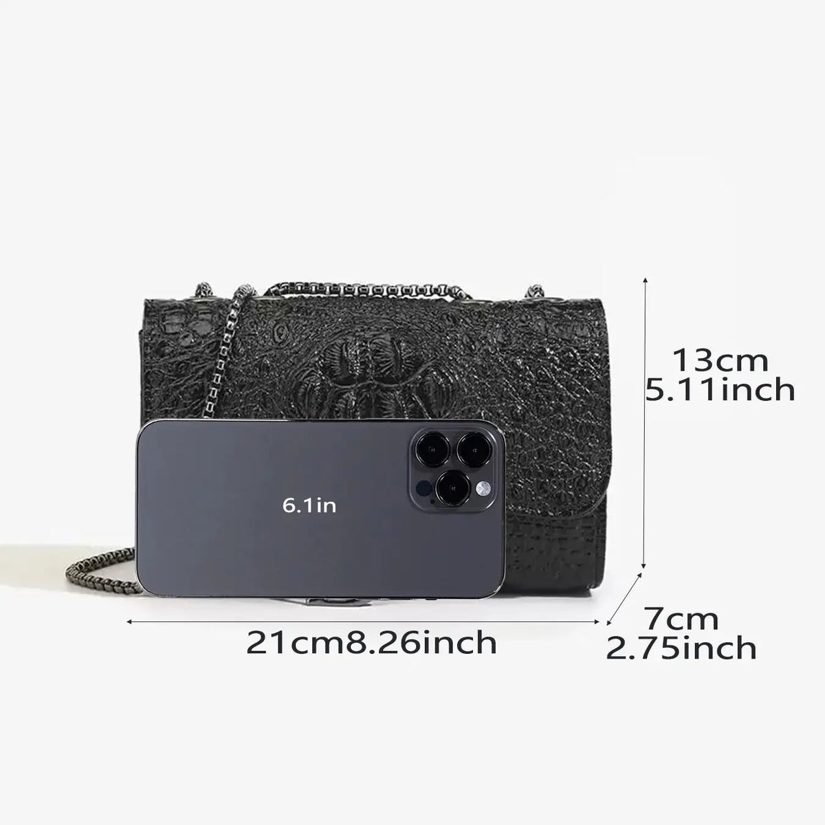 Luxury Sequined Crossbody Handbag for Women Brand Chains Shoulder Messenger Bag Casual Purse Fashionable Female Handbags