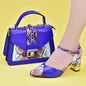 2024 Italian Shoe and Bag Set for Party In Women Luxury Shoes Women Designers Nigerian Women Party Pumps High Heels Sexy Ladies