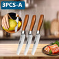 WXCOO Fruit Slicing Knife For Household Ultra Sharp Chef Knife Stainless Steel Kitchen Accessories 4.7 Inch Kitchen Knife