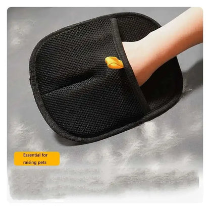 Pet Hair Cleaning Removal Gloves Pet Double-sided Grooming Glove Reusable Tool Sofa Carpets Cat Dog Hair Cleaning Tools 1~4pcs