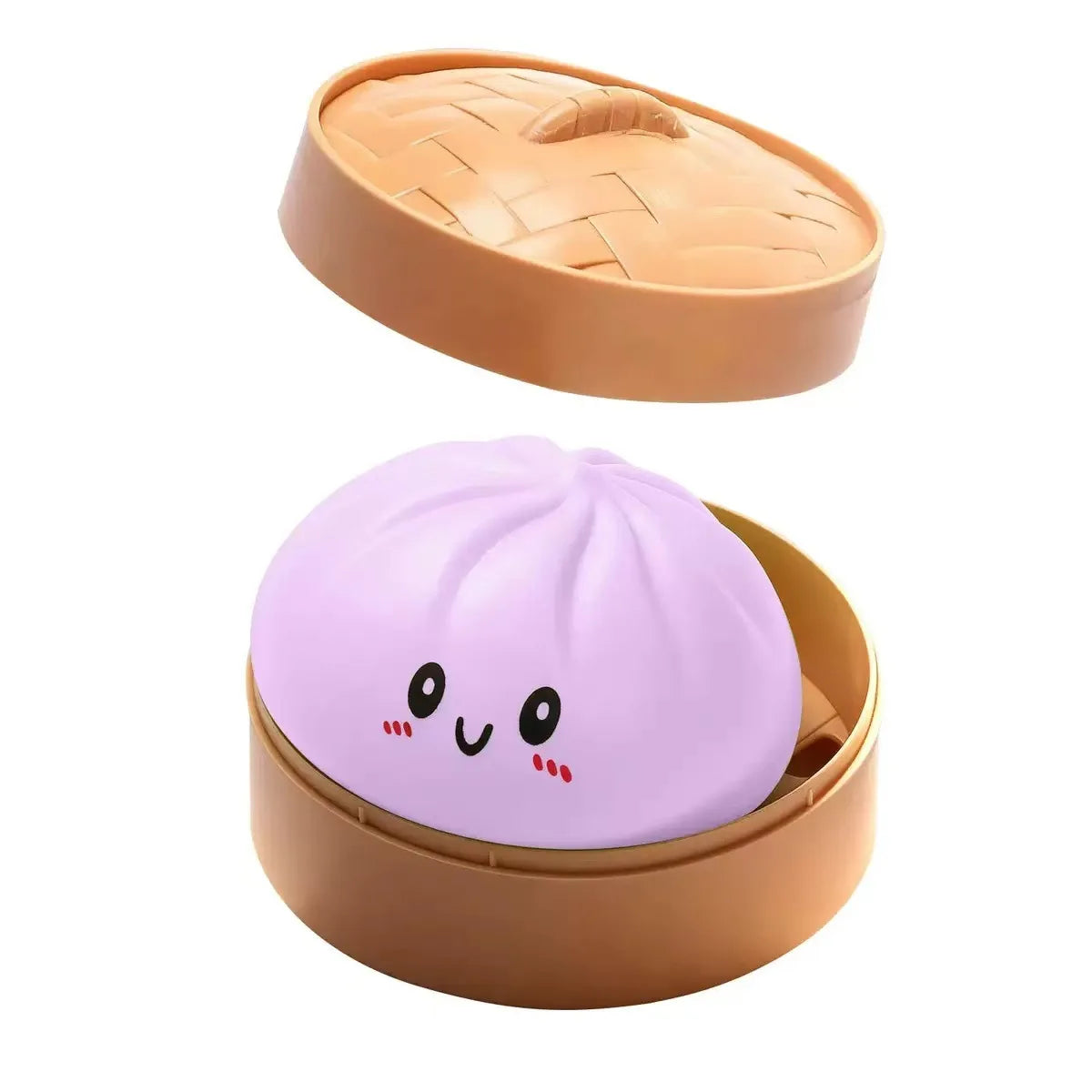Soft Gel Simulation Bun Squishy Toy Creative Stress Relief Fidget Toy Blind Box for Adults