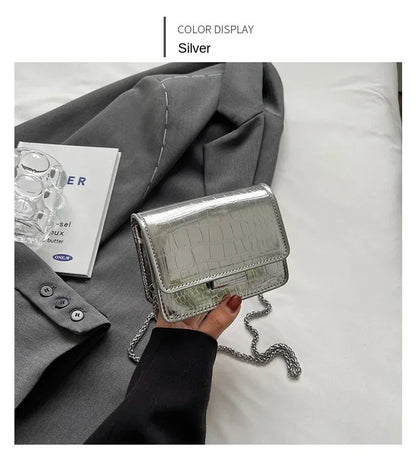 This Year's Popular Super Popular Small Bag 2024 Summer Popular Versatile Chain Messenger Bag Fashion Mini Square Sling Bag
