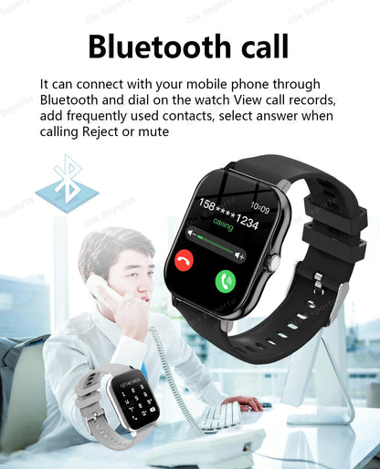 20226 New 1.83-inch Smartwatch Call Notifications Sleep Monitoring Activity Tracking Smart Watch Compatible with Android and iOS