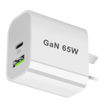 AU Plug Fast USB Charger Type C Charger for Xiaomi Redmi iPhone Samsung Mobile Phone Quick Charging Adapter PD Wall Charge