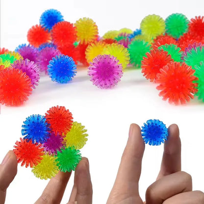 TPR Bayberry Ball Hedgehog Multi color Mini Massage Ball Foot Massage Ball Airout Yoga Stress Relief Soft Squeezing Plush Toy
