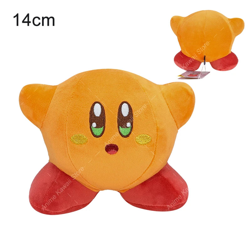 Cute Multicolor Kirby Plush Toy Kawaii Anime Star Kirby Sword Kirby Waddle Doo Elfilin Stuffed Doll Peluche Birthday Gifts