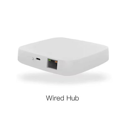 MOES Tuya ZigBee3.0 Smart Hub, Wireless/Wired Gateway Bridge SmartLife App Remote Control Works with Alexa Google Home Assistant