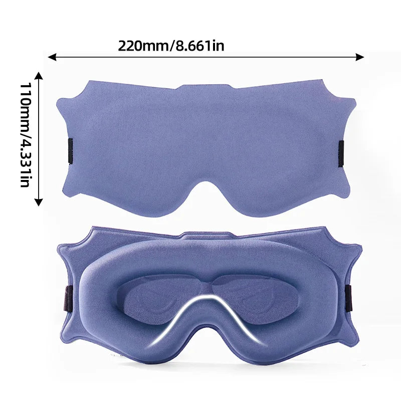 Travel 6D Sleeping Mask Eyepatch Blindfold Light Eye Mask for Sleeping Mask Slaapmasker Night Sleeping Aid Sleep Patch