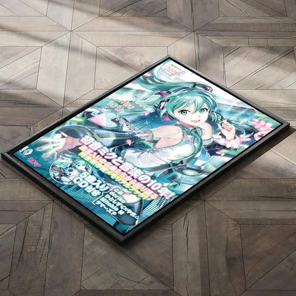 24 Styles Hatsune Miku Anime Poster MIKU Magazine Bedroom Dormitory Studio Decorative Painting Photography Wallpaper DIY Gifts