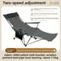Portable Folding Lounge Chair Office Nap Bed Single Cot Outdoor Sleeping Aid Compact Adult Home Use