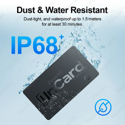 Wallet Anti-loss Card Location Tracking GPS Smart Tag for Android Key Luggage Finder With iPhone Find My App Bluetooth Device
