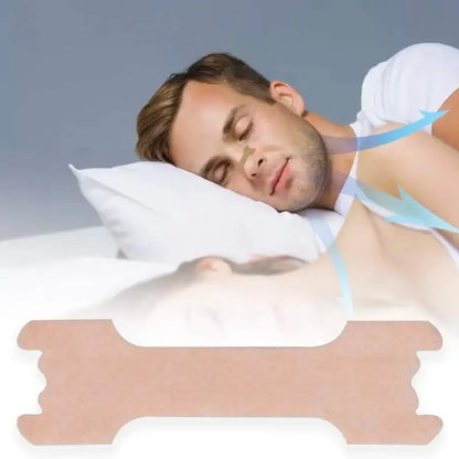 Anti Snore Sleep Aid Nasal Strips 100/200pcs Gentle Adhesive Nose Patches for Adults Improve Night Breathing