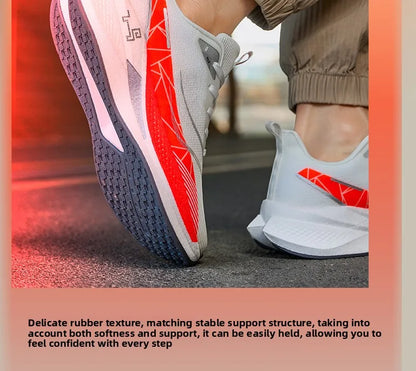 2026 New Chitu 9ro Carbon Fiber Plate Running Sneakers Lightweight Cushion Jogging Trainers Competition Sports Shoes Unisex
