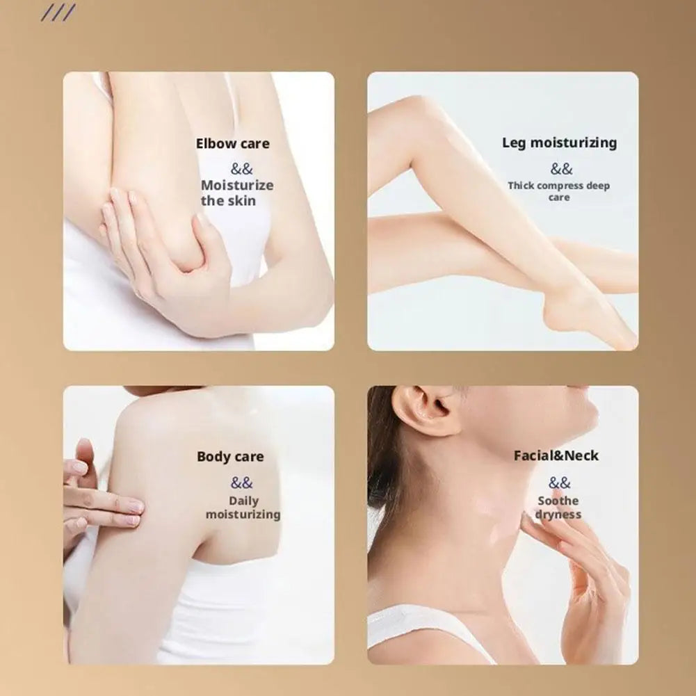 2PCS Lanolin Body Lotion Lanolin Moisturizing Skin Cream for Dry Skin Deep Hydrating Hand Body Lotion Non-Greasy Fast-Absorbing