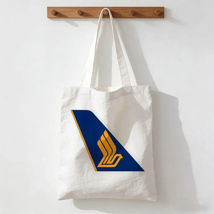Singapore Airlines Storage Bags Handbag Women Casual Underarm Top Handle Bag Lady Shopping Travel Bags