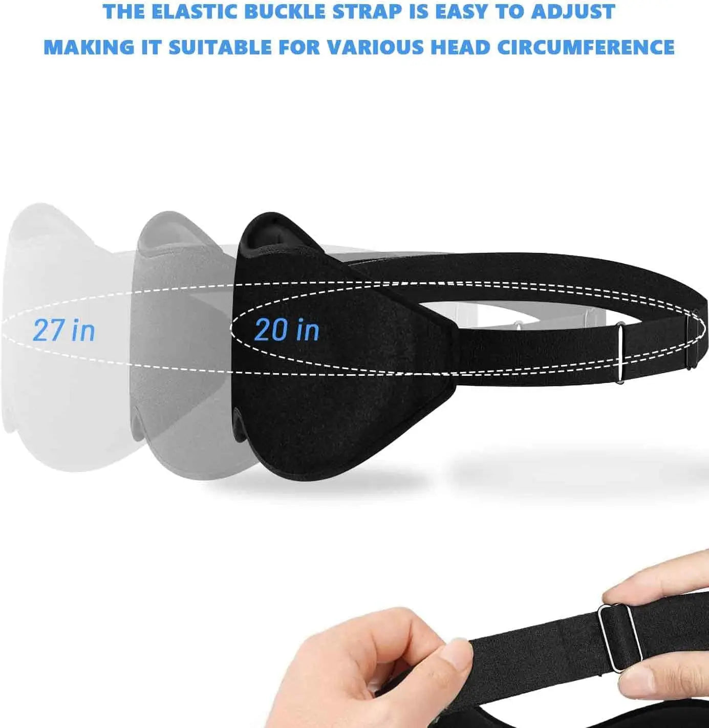 Sleep Eye Mask for Men Women, Lash Extensions 3D Sleeping Mask, Travel Blackout Night Blindfold Eye Shade Cover with Adjustable