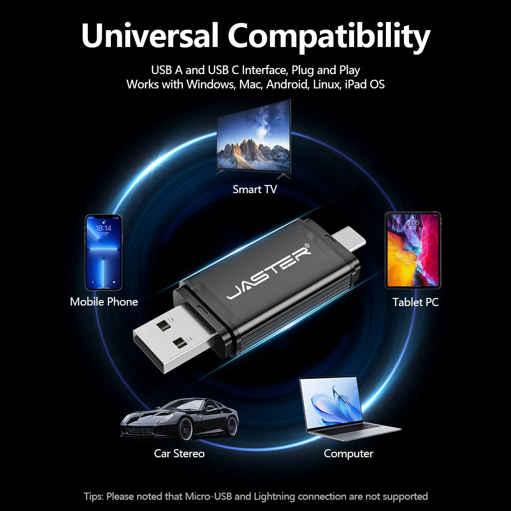 TYPE-C USB Flash Drive 128GB USB-C Memory Stick Business Gift Pen Drive 64GB 32GB Black Blue Golden Pendrive 16GB 8GB 4GB 128MB