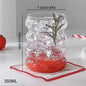 Creative Glass Cup Transparent Heat-resistant Tumbler Juice Milk Coffee Mug Home Water Glasses Beer Cocktail Glasses Drinkware