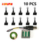 10PCS 0.8mm Pin RGB LED For LEGO Building Blocks USB Lamp DIY Street Light City Electric Decorate 1X1 Brick Compatible All Brand