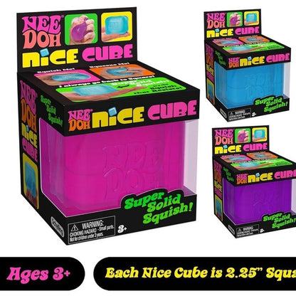 Needoh Nice Cube Squishy Sensory Toy Stress Ball Maltose Ice Anti-Stress Pressure Relief Stress Relief Souvenir For Kids 2026
