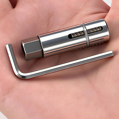12mm And 14mm Broken Pipe Extractor Tool Adjustable Damaged Thread Extractor With Hex Wrench For Faucet Valve Tool accessories