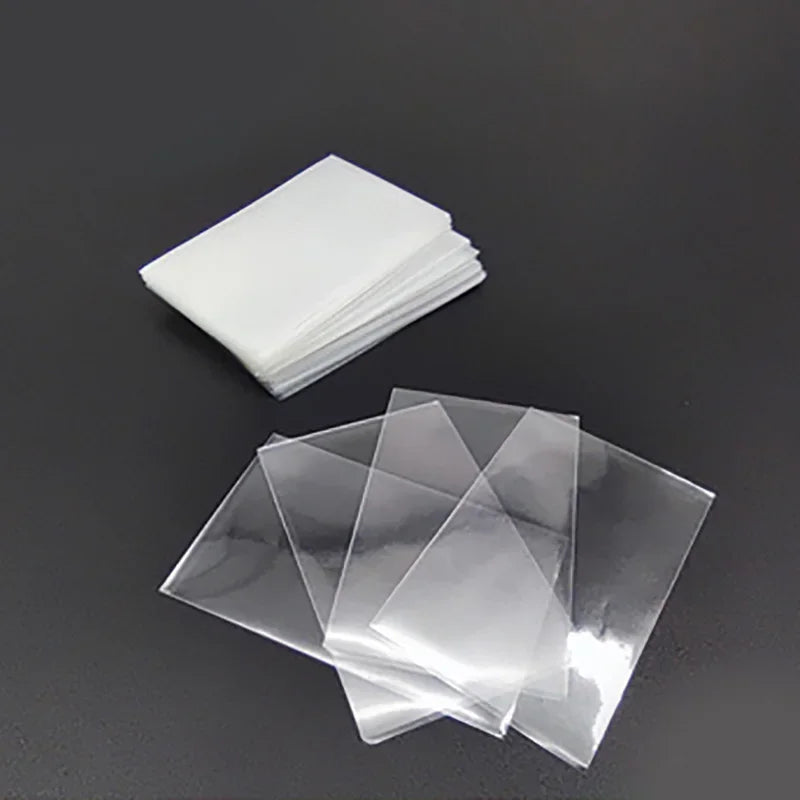 100pcs/set Various Sizes Transparent Card Sleeves Magic Card Game Tarot  Poker Cards Protector Card Sleeves